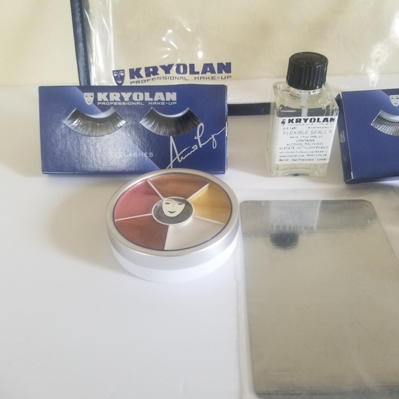 Kryolan Make Up Bag - Eyelashes, Mirror, Glitter M - Picture 2 of 8